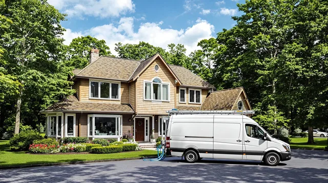 Port Chester Dryer Vent Cleaning dryer vent cleaning crew working in Riverside, CT