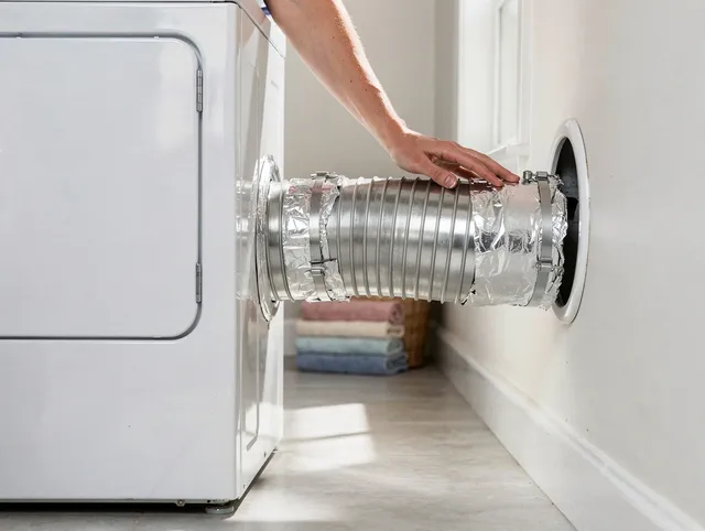 Professional dryer vent hose installation by Port Chester Dryer Vent Cleaning in Port Chester